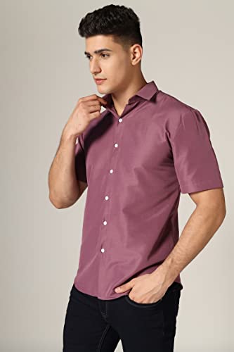 Image of Leriya Fashion Men's Rayon Shirt - Summer Button Down Shirts | Half Sleeve Printed |Formal |Casual Stylish (Available in Plus Size)