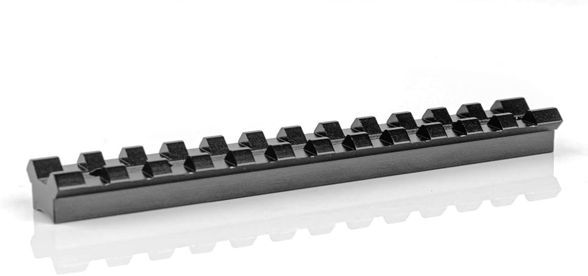 Precision Picatinny Rail Scope Mount for Browning BAR BLR Long Action Rifles, 0 MOA, Fits Benelli R1 & ShortTrac, CNC Machined 6061-T6 Aluminum Matte Black Mount