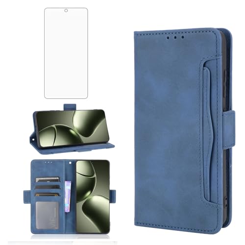 Étui Xiaomi 14T抗震 anti-rayure avec porte-cartes et verre trempé pour hommes femmes