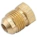 ANDERSON METALS 754039-10 5/8" Brass Flat Plug