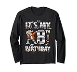 Italian Brainrot Meme Birthday Boy 8 Year Old Tee