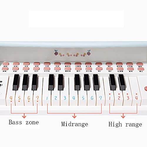 WHTBB Piano de Clavier électronique à 25 clés, avec Casque et Alimentation électrique Multifonctionnel Kids Clavier… - Les Beatles, Paul McCartney, John Lennon, RIngo Starr, George Harrison WHTBB Piano de Clavier électronique à 25 clés, avec Casque et Alimentation électrique Multifonctionnel Kids Clavier… – Image 5