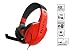 Indeca - Auricular New Fuyin 2.0, Color Red