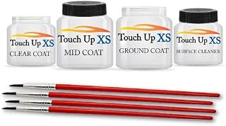 TouchupXS-Perfect Match for Honda Accord NH883P Platinum White Pearl 1oz Combo Touch Up Kit with Surface Cleaner