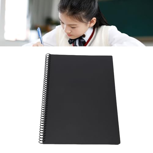 Denash Cuaderno Inteligente Reutilizable, Negro 180x255 Mm, Aplicación Conectada, Papel Reutilizable, Ligero Espiral, Páginas Punteadas y Forradas, Toma de Notas Eficiente, Carga a la - imagen 7