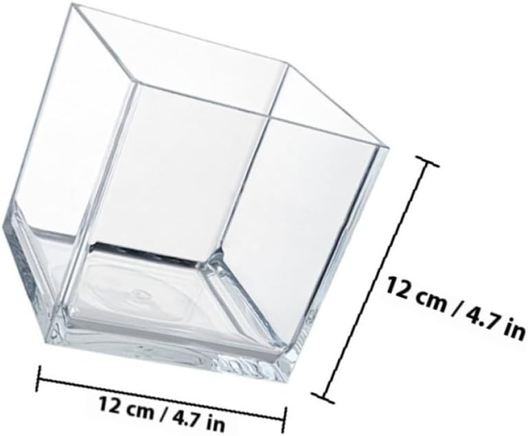 Mini Fish Tank Multi Function Desktop Aquarium for Goldfish Betta | Polycarbonate Material, Break Resistant Design, Party and Desktop Decor Use