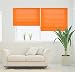 Estores Basic, Stor plegable con varillas, Naranja, 150x175cm, estores para ventana, estores...