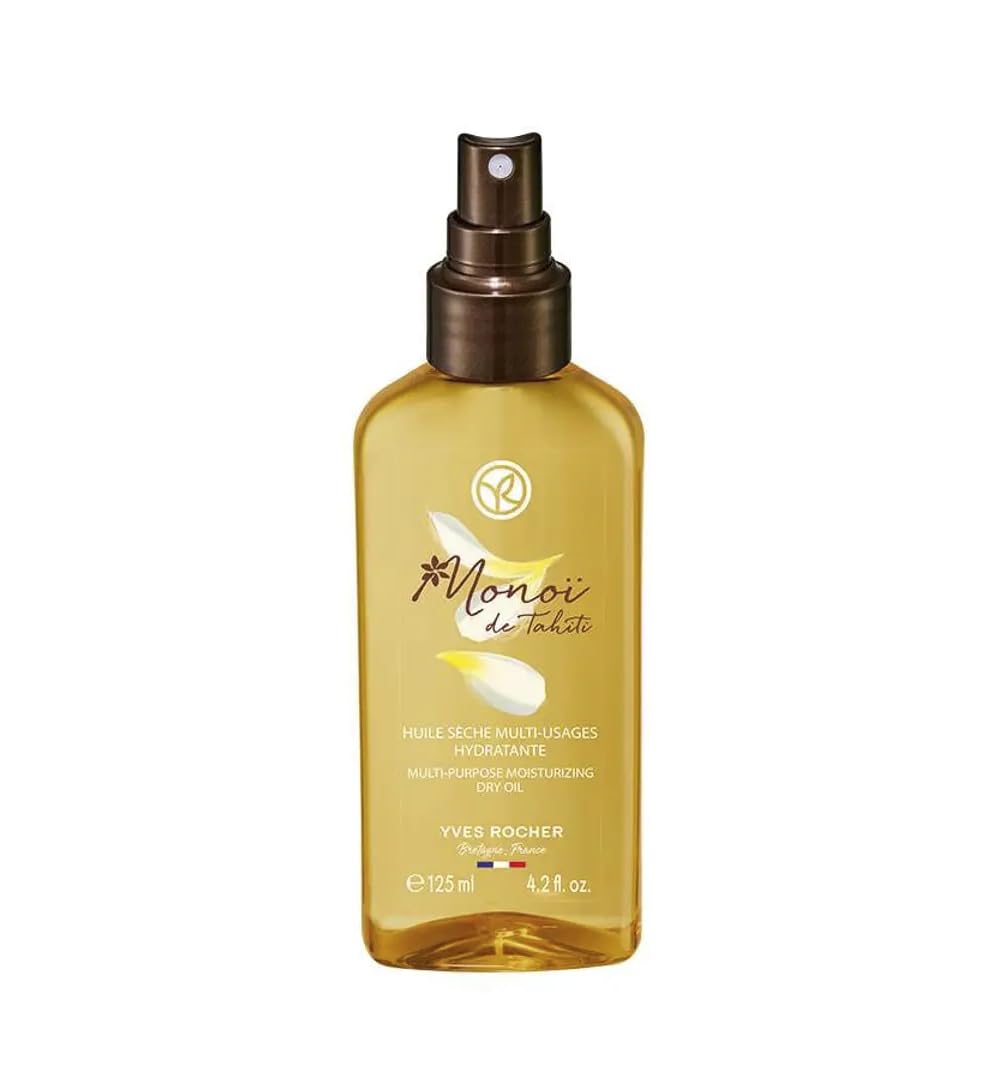 Yves Rocher Monoï de Tahiti Monoi Dry Moisturizing Body Oil Summer Collection 125 ml./4.2 fl.oz. - Image 2