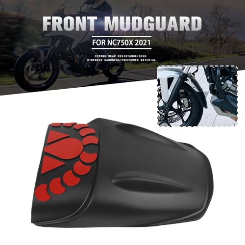 Image of CHIFUN Front Fender Mudguard Extender Wheel Cover Splash Guard Extension Replacement for Honda NC750X NC 750 X 2021-2022 Motorcycle Dust Guards Accessories