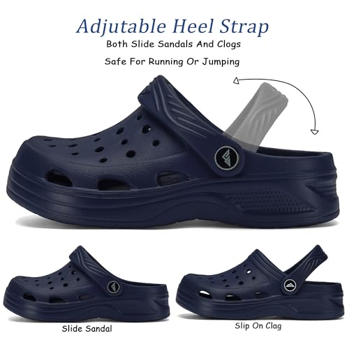 Image of Boy Girls Comfortable Garden Clogs | Slip-On Mules Slides Sandals Beach Slipper for Little /Big Kid