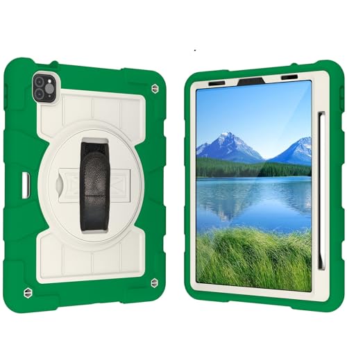 Protection iPad Air 5 coque antichoc 10.9 pouces avec poignée et bandoulière