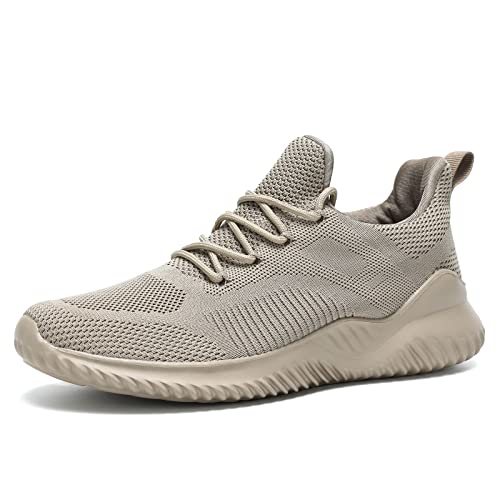 Image of Kapsen Men's Non Slip Running Shoes Ultra Light Breathable Casual Walking Shoes Fashion Sneakers Mesh Workout Sports Shoes