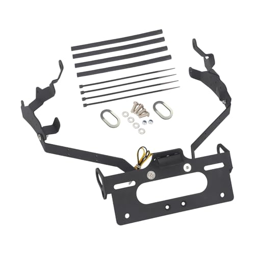 Support de plaque d'immatriculation moto pour affiner la queue de votre Honda en balade