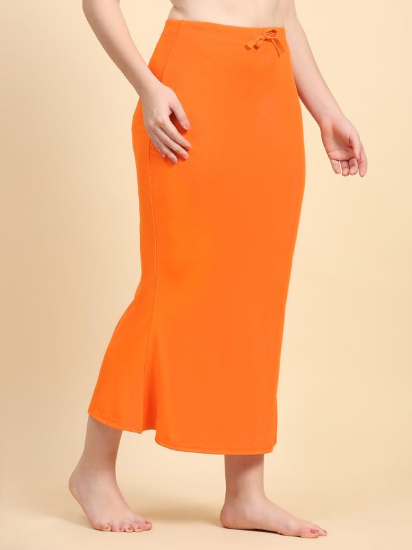 Image of TRENDMALLS Women's Polyester Spandex Saree Shapewear Petticoat for Women, Cotton Blended,Petticoat,Skirts for Women,Shape Wear Dress for Saree Shaper