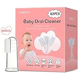 62PCS Baby Tongue Cleaner, Baby Oral Cleaner Newborn Baby Toothbrush,Disposable Infant Toothbrush...