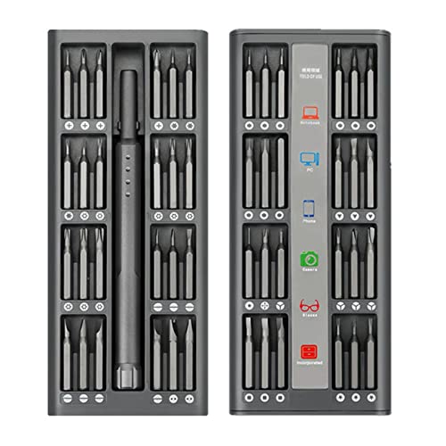 Generic 48 em 1 Kit de Chave de Fenda de aço para Ferramenta de Reparo de Celular Computador Computa