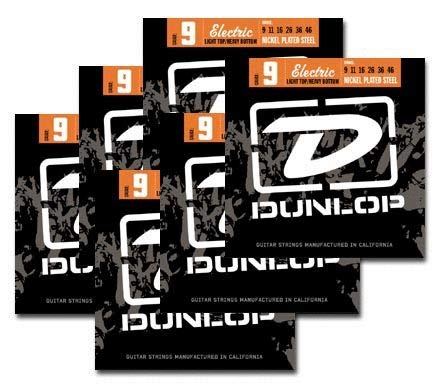 Dunlop(_bv) GLM^[ Nickel Plated Steel Electric Guitar Strings [9fS LIGHT TOP HEAVY BOTTOM/9-46] ×6Zbg[DEN0946]