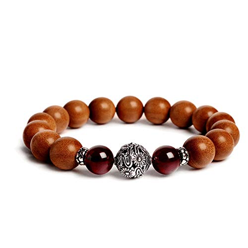 Bracelet en bois de santal précieux harmonie et sérénité intérieure