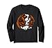 Hund Vierbeiner Wauwau Cavalier King Charles Spaniel Langarmshirt
