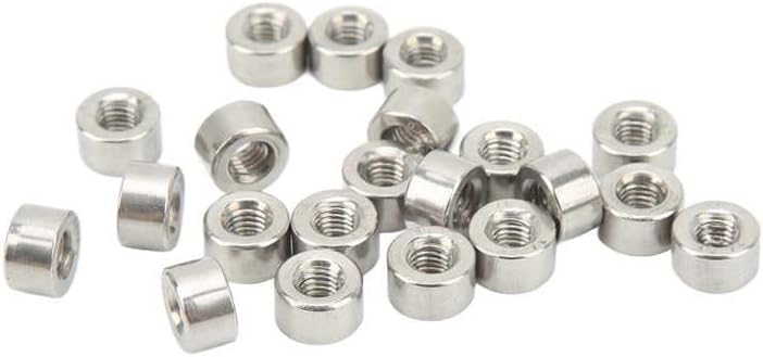 Coupling Nut Set M5 Accurate Size Cylindrical Coupling Nut for Home Decoration
