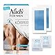 Nad’s for Men Kaltwachsstreifen – 20 Vliesstreifen zur Depilation mit Warmwachs und Zuckerpaste-Alternative – Körperwachsstreifen für Männer – Intimbereich, Rücken, Brust & Beine