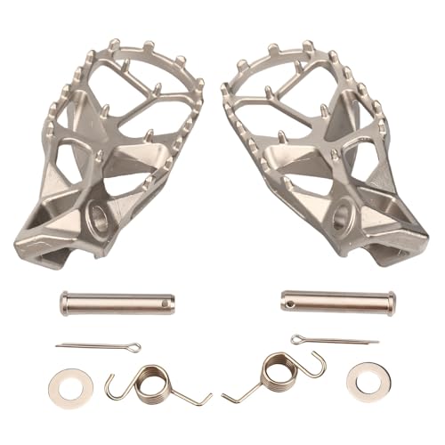 Pédales moto antidérapantes style B avec picots pour KTM EXC SXF XC