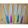 Premium Crystal Glass Nail Files Manicure Set, Professional Double Sided Pedicure Files - Best Glass Nail Files for Natural Nails - Mix Color - 5 Pieces