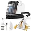 Uwant Y100 Lavatappeti e Divani Lava e Asciuga, 600W 18 kPa, Serbatoio Doppio 1.2L e Auto-Pulizia, Igienizza al 99.9% con Detergente 500ml e Spazzole, Per la Pulizia di Divano, Tappezzeria e Materassi
