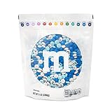 M&M’S WORLD Baby Boy Milk Chocolate Candy, 5lbs of Blue, Light Blue & White Bulk M&M'S with It's A Boy Themed Icons for Baby Showers & Gender Reveal Parties