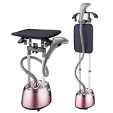 【PROFESIONAL】El profesional vaporizador es fácil de instalar y quitar arrugas quickly.Stainless de acero anti-soltar la boquilla anti-quemaduras, reducir el daño de la ropa, mantener el color, prolongar la vida útil, efecto obvio antes y después del planchado, que es adecuado para todos los tipos de los tejidos.