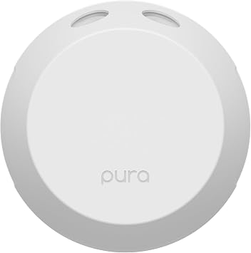 موزع العطور Pura Home 4 - موزع عطور منزلي قابل للتعديل مع ضوء LED وكشف تلقائي عن القوارير - جهاز Wi-Fi لتجربة تعطير منزلية مخصصة - إصدار 2025