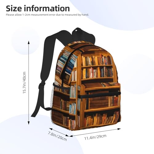 Sac à dos décontracté ordinateur portable léger grand volume - 4