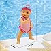 Swimming Doll, 2024 Newest Packaging Waterproof Swimmer Doll, Waterproof Swimming Doll for Girls, Motorized Swimming Doll (Pink)