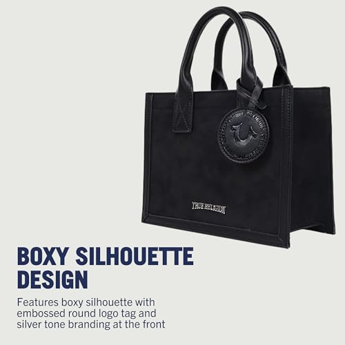 Bolso Tote de gamuza para mujer True Religion miniatura 3
