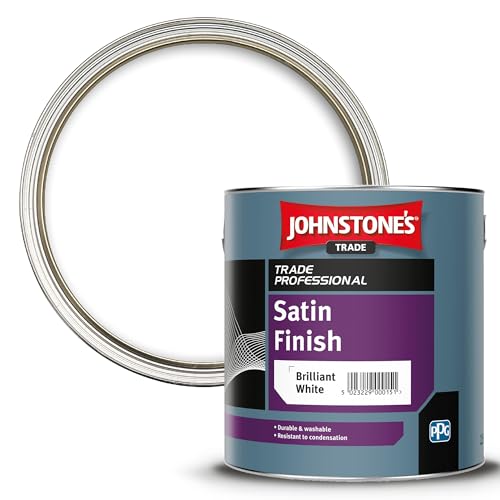 2.5LTR - JOHNSTONES Trade Professional Satin Brilliant White