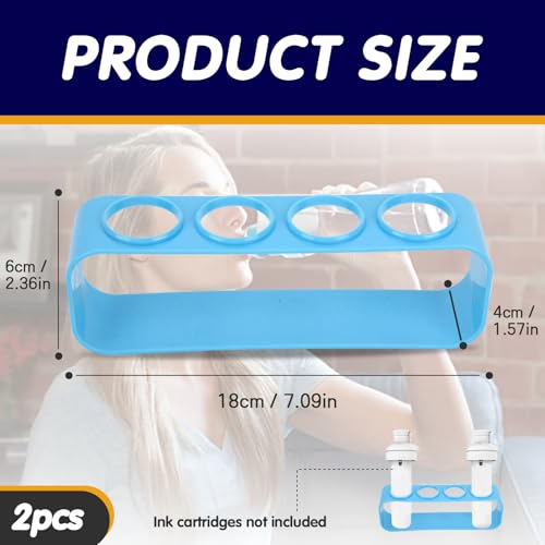 standwme 2-Pack Flavor Cartridge Holder Stand Compatible with Cirkul Water Bottle - Holds 8 Cartridges Each，Compatible Storage Organizer - Thumbnail 2