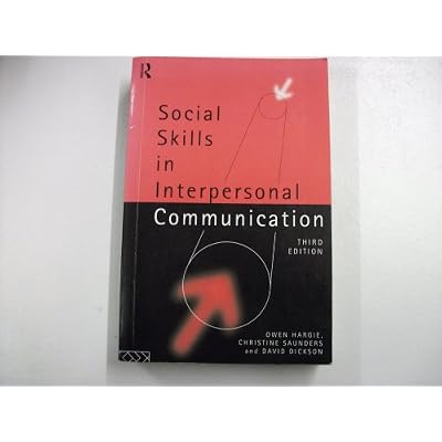 Social Skills in Interpersonal Communication