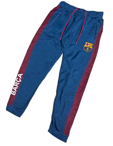 Icon Sports Men's Barcelona Joggers - Casual Sweatpants, Licensed Barcelona Track Pants with Zipper Pockets3