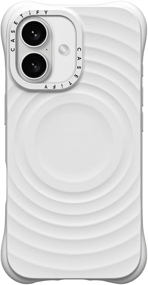 美品】 casetify ウェーブシリコン iPhone16 コバルトブルー 美品