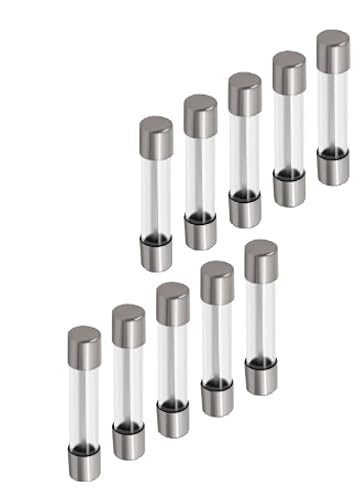 10 fusibles de horno microondas de 20 amperios y 250 voltios 611 para GE, Frigidaire Hotpoint Microondas, modelos de repuesto WB27X11138 5304509451