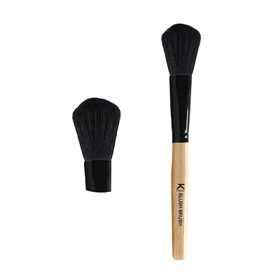 KINDED Blush Face Makeup Brush Professional Series for Makeup Beauty with Smooth Soft Synthetic Hair Bristles Anti Rust 