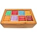 Stash Tea Bags Sampler Assortment Box - 120 COUNT - Perfect Variety Pack in Wooden Gift Box - Gift for Family, Friends, Coworkers - English Breakfast, Green, Moroccan Mint, Peach, Chamomile and more