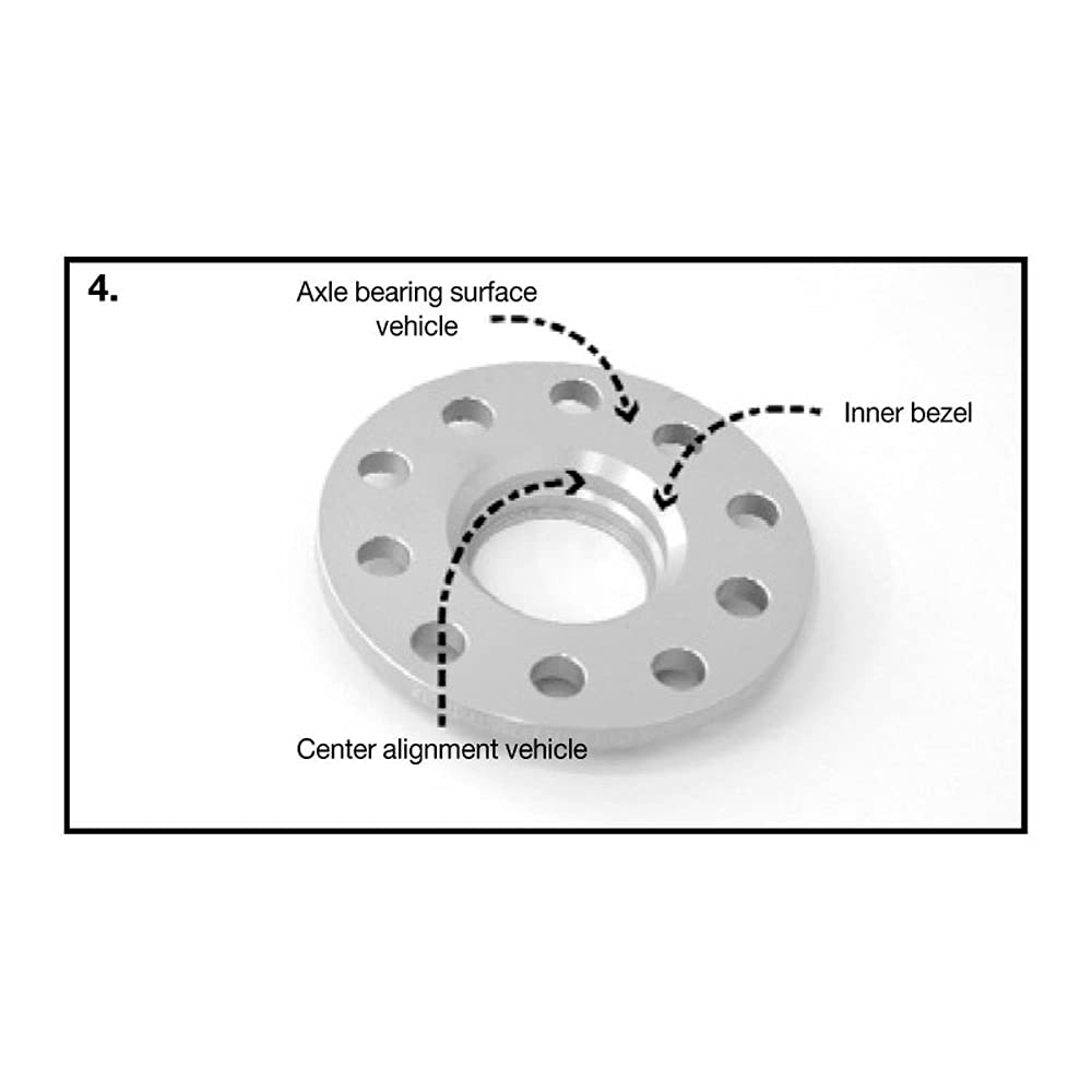 H&R DRS-System Spürverbreiterungsatz 30mm pro Achse - Lochkreis 5x114,3 - Mittenzentrierung 60,1mm - System M12x1,5 - kompatibel mit Toyota - Schwarz