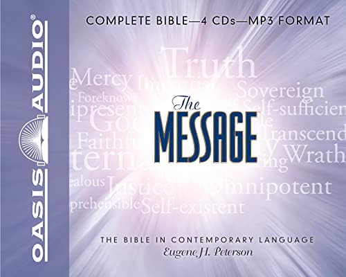 The Message Bible: Complete Bible MP3 CD – Unabridged, October 10, 2008