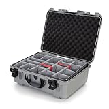 Nanuk Waterproof Hard Case with Padded Dividers - Silver, 940-2005