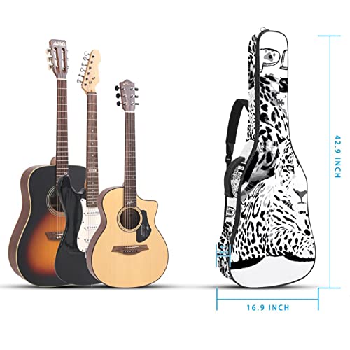 Housse de protection rembourrée pour guitare acoustique classique Motif écossais et écureuil, Multicolore 06, 42.9×16… - Les Beatles, Paul McCartney, John Lennon, RIngo Starr, George Harrison Housse de protection rembourrée pour guitare acoustique classique Motif écossais et écureuil, Multicolore 06, 42.9x16… – Image 6