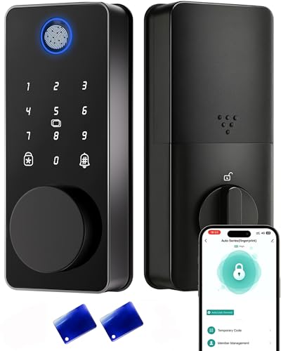 Smart Door Lock Fingerprint Keyless Entry Door Review 2026