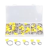 Gear Reusable Hose Adjustable Handle - 304 Key Hose Clamps Automotive, Industrial, Marine Use