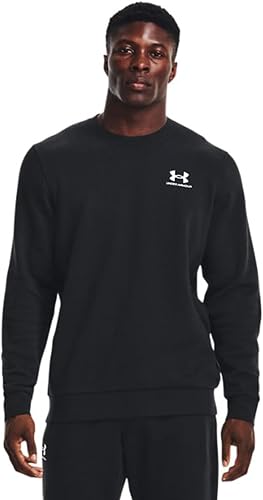 Under Armour UA Essential Crew - Top in Pile da Uomo, Col…