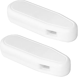 Cutelec 2pcs Cord Weight 70g Spare for Roller Blinds White Cord Vertical Blind Chain Cord Loop Weight Suitable for Vertical Roller Roman Blinds Chains and Curtain Cords